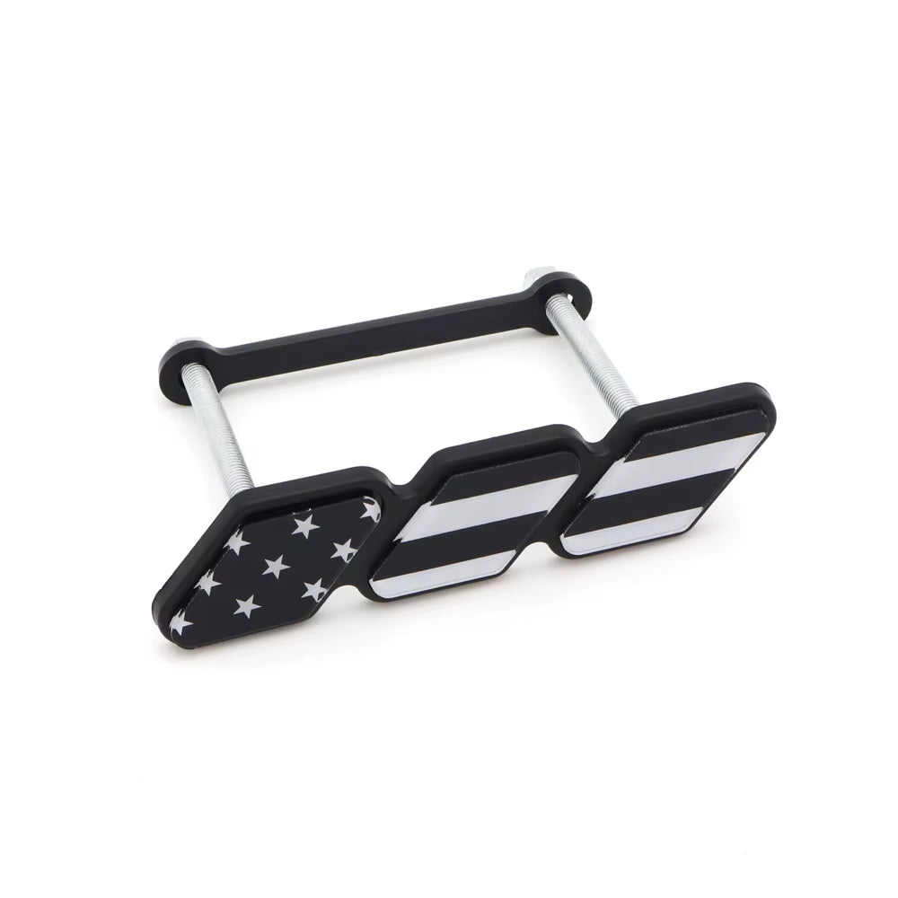 3 Colors Grille Badge Emblem Logo for Toyota Tacoma Tundra 4Runner TRD Highlande Rav4 CHR Strip Air Inlet Auto Car Accessories