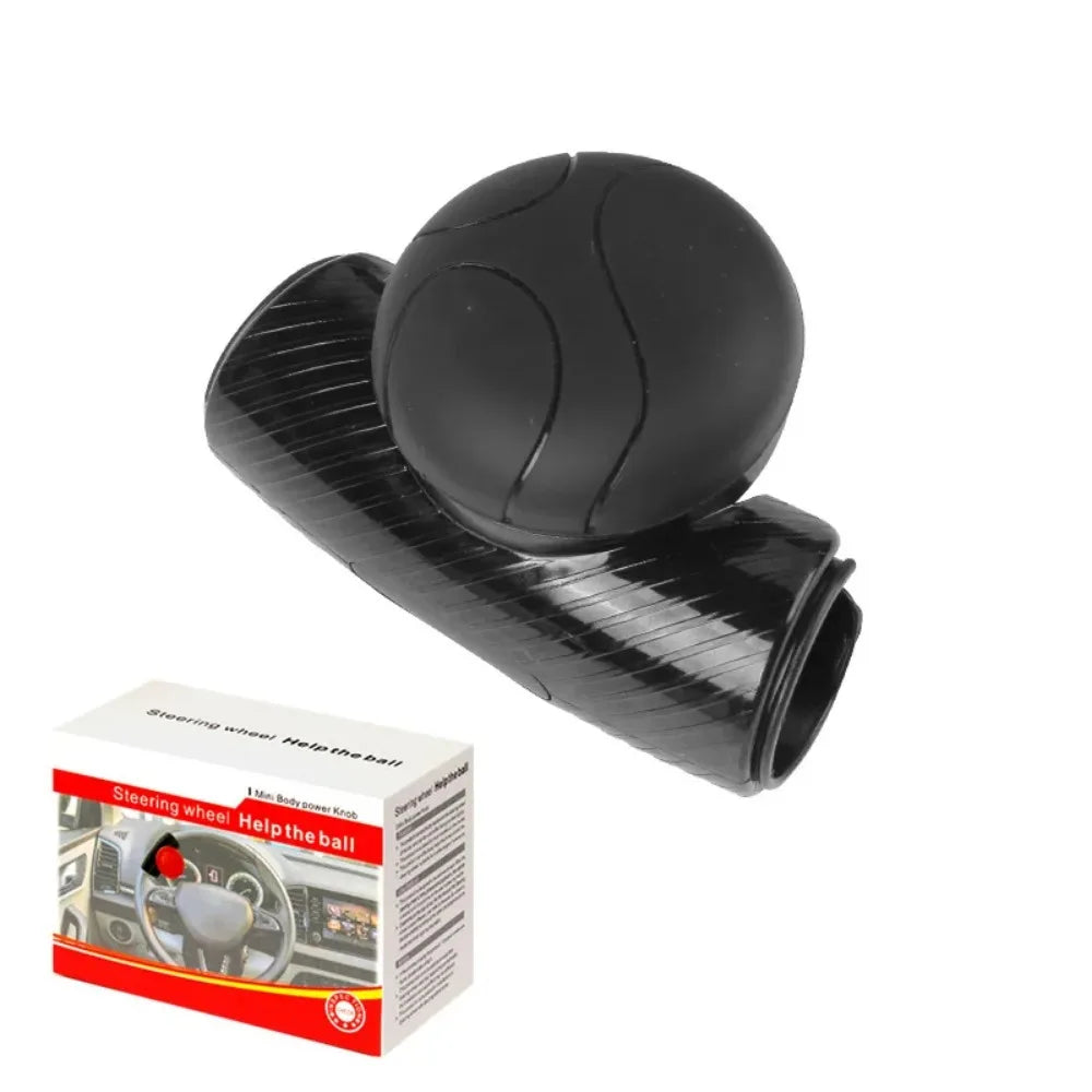 One Hand Steering Wheel Spinner Knob Turning Assist Grip Hand Control Helper Auxiliary Booster for Driving Car Accessories
