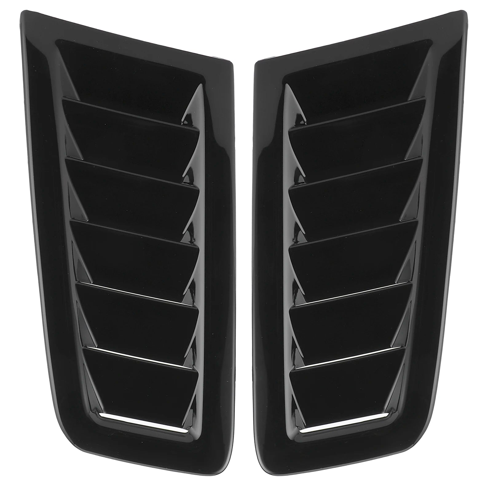 2PCS Hood Vents Focus RS MK2 Style the Latest Solid Material, Durable and Hardened ABS Universal