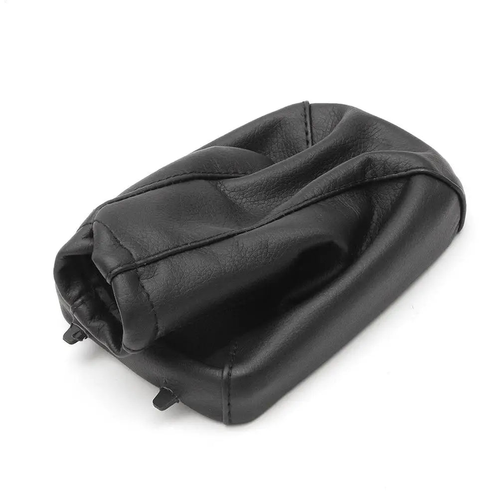 Leather Car Gear Shift Gaiter Boot, Universal Shifter Lever Dustproof Cover, Wear Resistant Interior Protective Sleeve