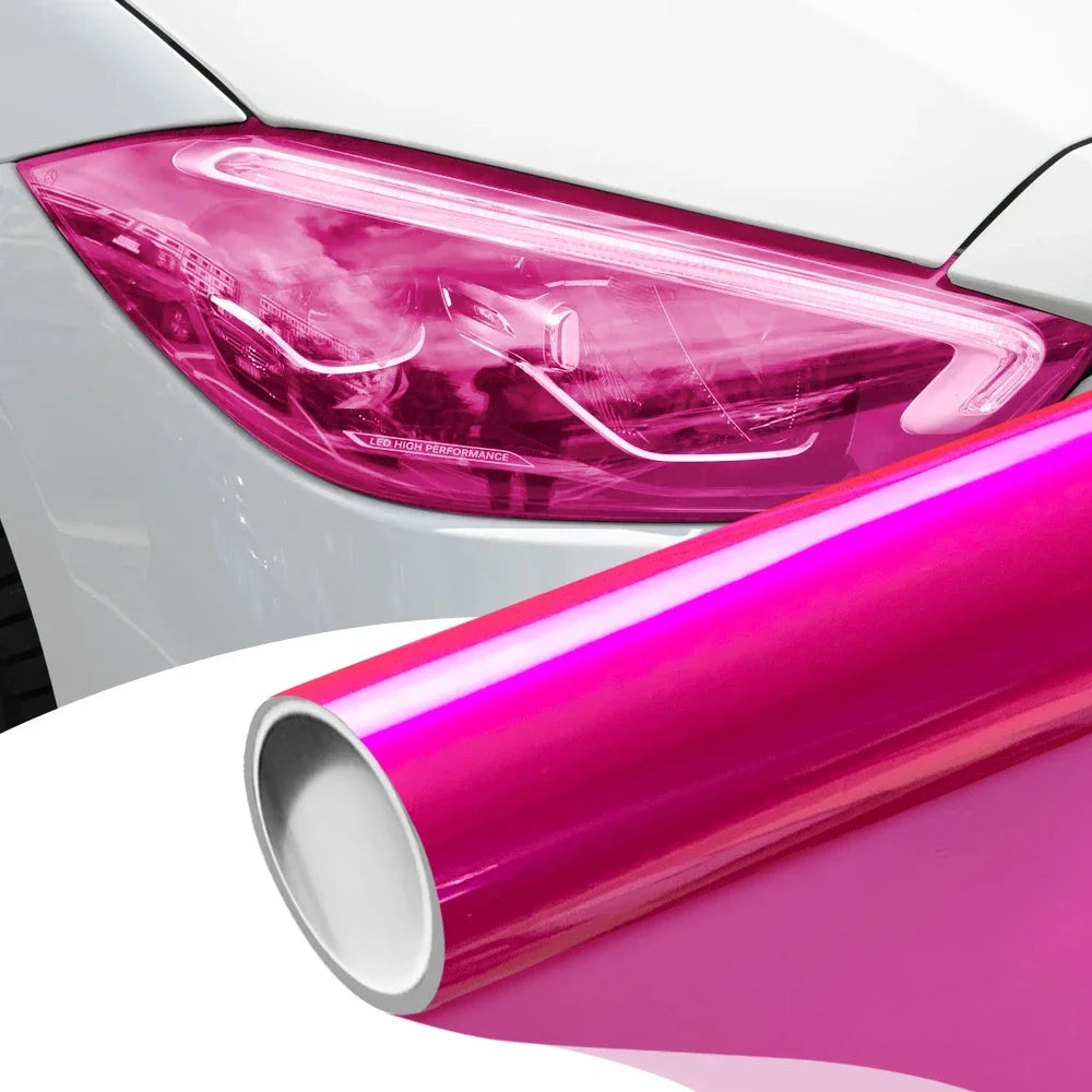 Car Sticker Chameleon Light Headlight Taillight Rear Lamp Film Waterproof Vinyl Wrap Stickers for Motorcycle Car Accessories