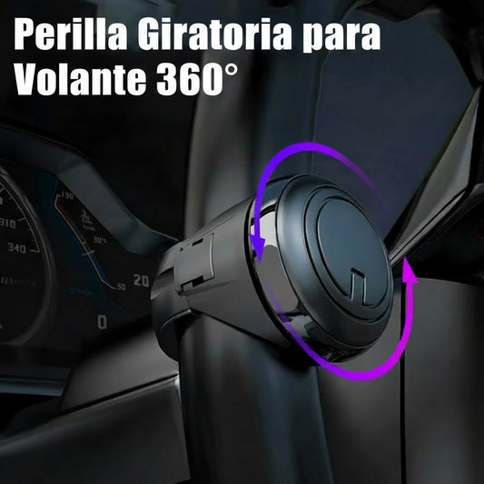 Turning Steering Wheel Booster 360° Rotation Spinner Knob Metal Bearing Power Handle Ball Shaped