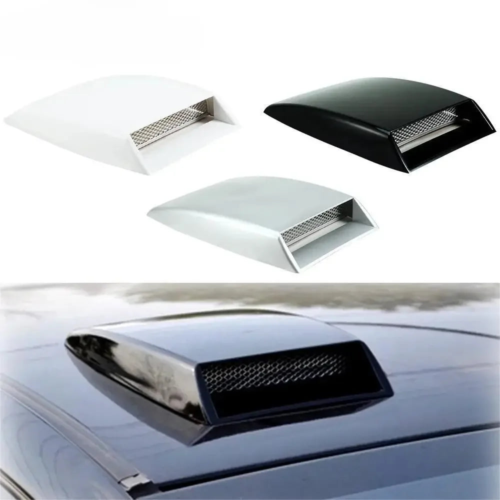 Car Hood Air Intake Simulation Trim Air Intake Hood Vent Sticker Cover Engine Hood Universal ​Automotive Trim Accessor