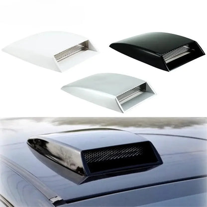 Car Hood Air Intake Simulation Trim Air Intake Hood Vent Sticker Cover Engine Hood Universal ​Automotive Trim Accessor