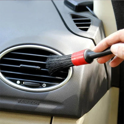 5PCS Car Detailing Brushes Clean Seat Detail Brush Car Wash Slit Brush for Cleaning Car Interior&Exterior