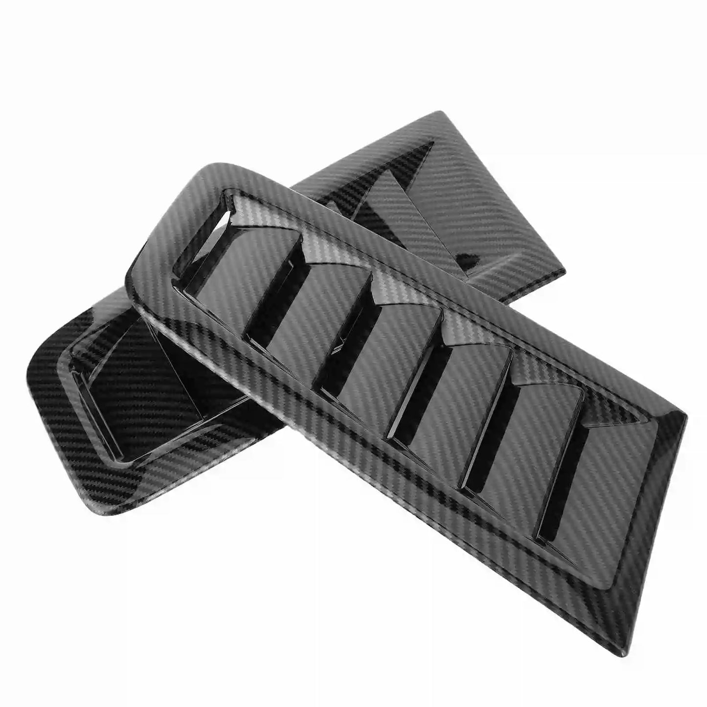2PCS Hood Vents Focus RS MK2 Style the Latest Solid Material, Durable and Hardened ABS Universal