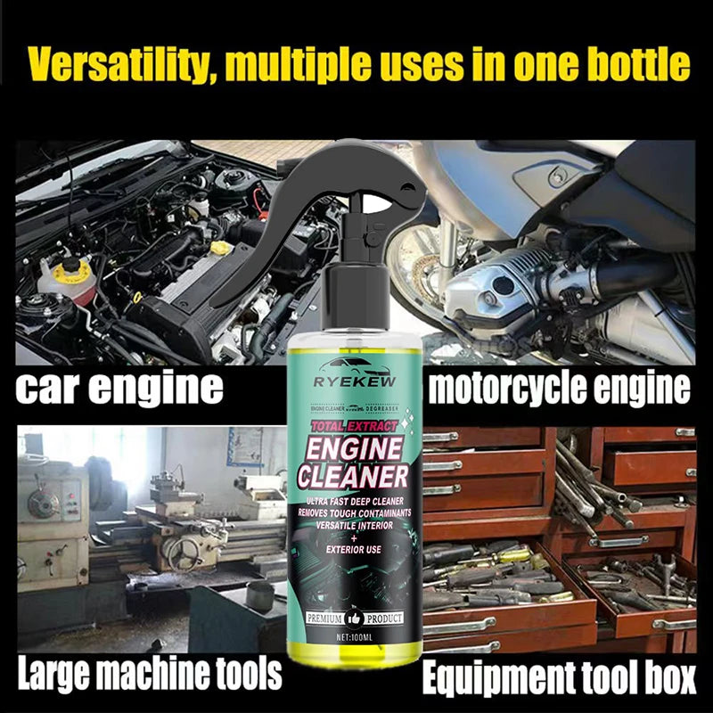 YQ26325- Automotive Engine Oil Stain Removal Cleaning Agent Water Free Cleaning Detail Cleaner Decontamination Depth Degreasing