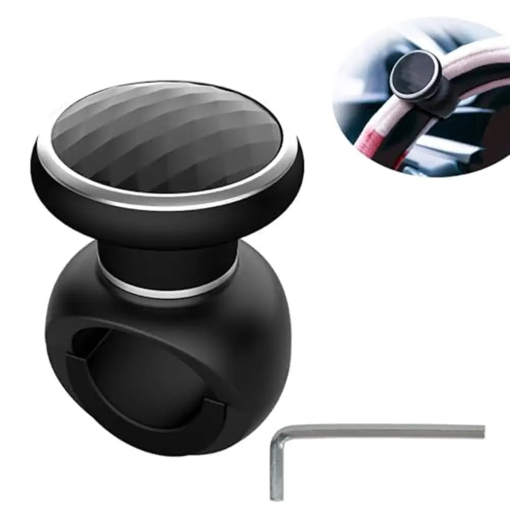 Car Duty anti Slip Steering Wheel Knob Spinner ABS and Premium Fit for Cars Trucks Handle Booster Grip Protective Auxiliary Ball