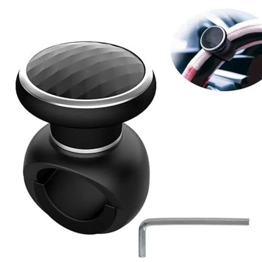 Car Duty anti Slip Steering Wheel Knob Spinner ABS and Premium Fit for Cars Trucks Handle Booster Grip Protective Auxiliary Ball