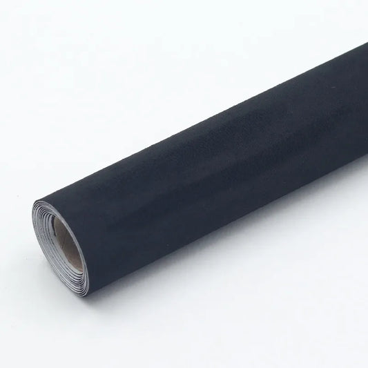 30X100Cm Black Suede Fabric Self-Adhesive Adhesive Cloth for Car Interior Modification Door Panel Workbench DIY Supply