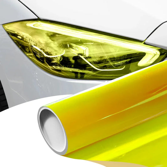 Car Sticker Chameleon Light Headlight Taillight Rear Lamp Film Waterproof Vinyl Wrap Stickers for Motorcycle Car Accessories