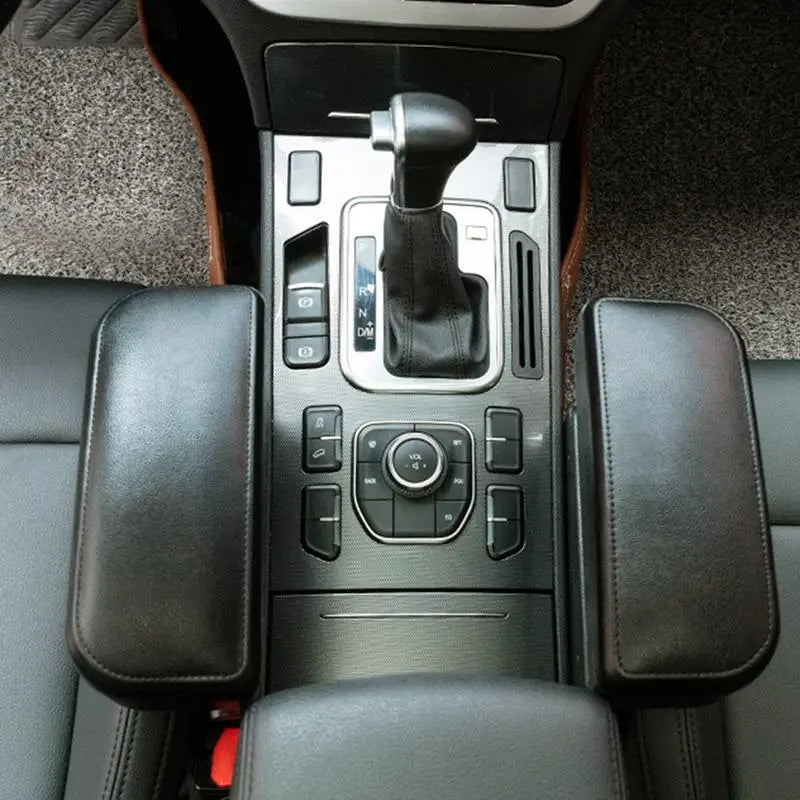 Car Armrest Elbow Support Rest with Storage Box Adjustable Height Auto Seat Gap Elbow Pad Auto Console Side Elbow Heighten Pad