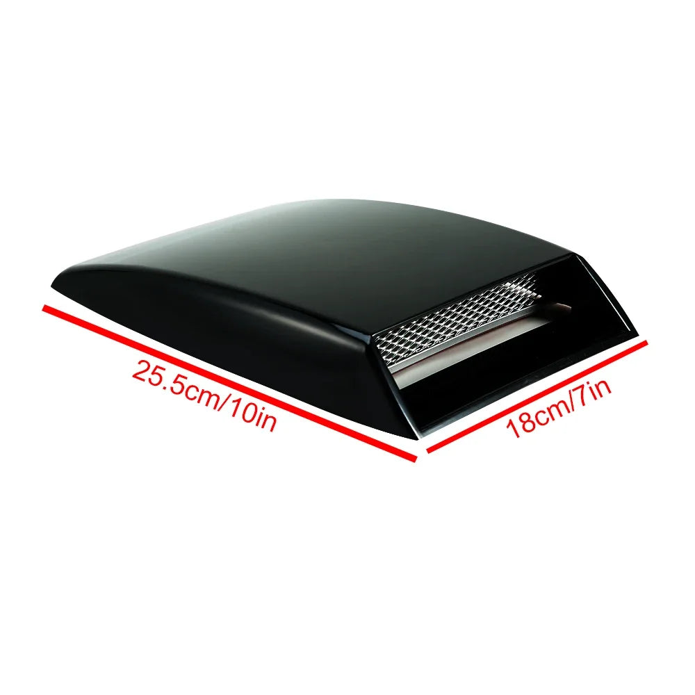 Car Hood Air Intake Simulation Trim Air Intake Hood Vent Sticker Cover Engine Hood Universal ​Automotive Trim Accessor