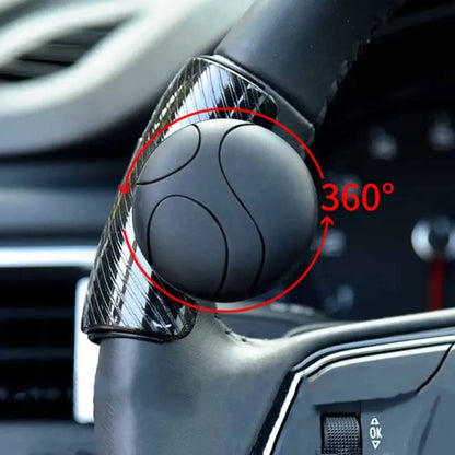 One Hand Steering Wheel Spinner Knob Turning Assist Grip Hand Control Helper Auxiliary Booster for Driving Car Accessories