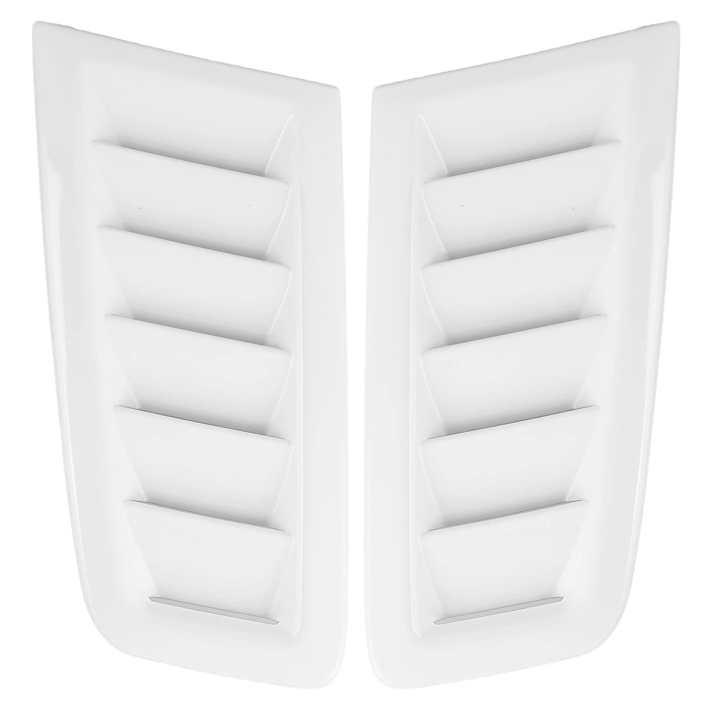 2PCS Hood Vents Focus RS MK2 Style the Latest Solid Material, Durable and Hardened ABS Universal
