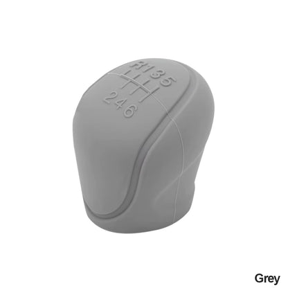 Car Silicone Gear Shift Knob Cover Gear Shift Non-Slip Grip Handle Protective Covers Manual 5 6-Speed Car Interior Accessories