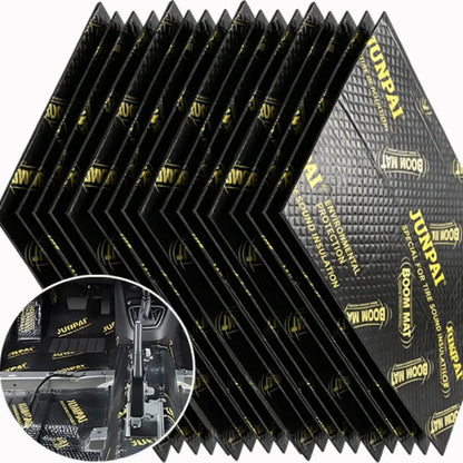 Elf-Adhesive Butyl Rubber Car Sound Deadening Mat for Sedan SUV Pickup RV Hood Dashboard Wheel Well Liner Vibration Dampening