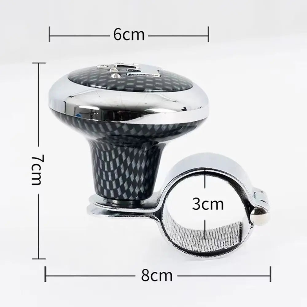 Universal Steering Wheel Spinner Booster 360 Degree Rotation Ball Handle Knob Anti-Slip Car Accessories