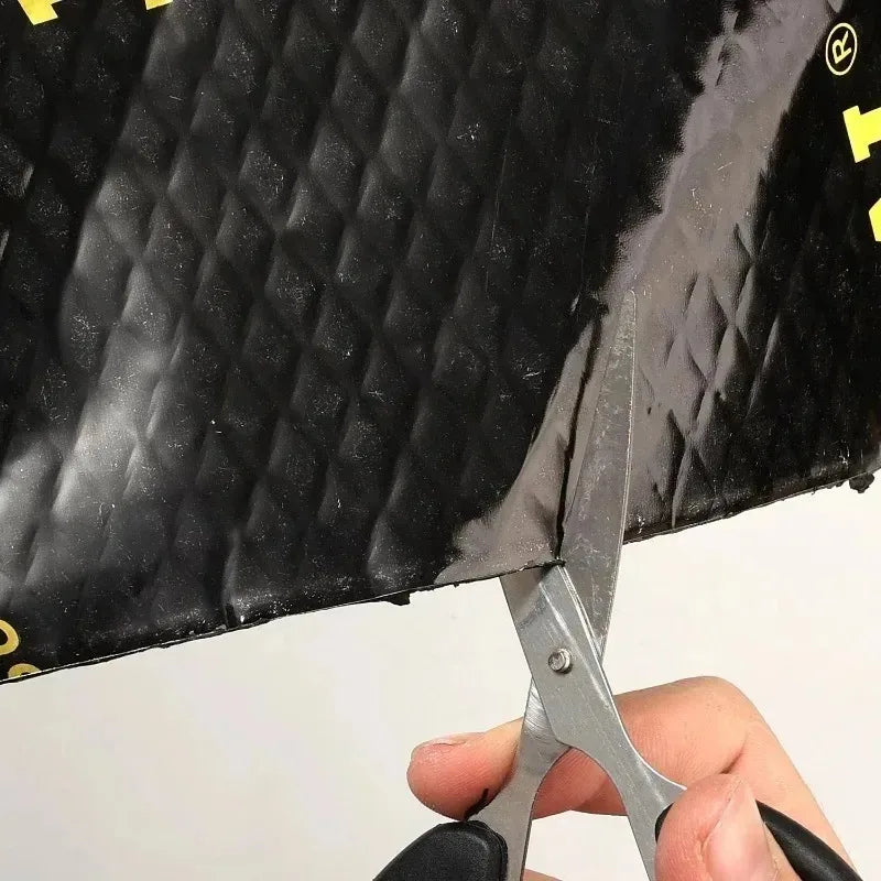 Elf-Adhesive Butyl Rubber Car Sound Deadening Mat for Sedan SUV Pickup RV Hood Dashboard Wheel Well Liner Vibration Dampening