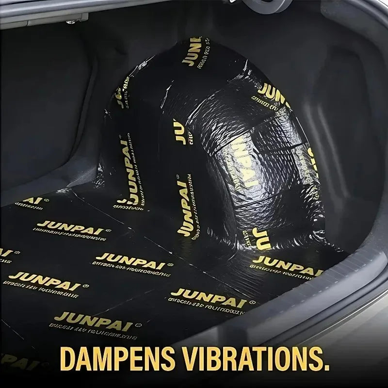 Elf-Adhesive Butyl Rubber Car Sound Deadening Mat for Sedan SUV Pickup RV Hood Dashboard Wheel Well Liner Vibration Dampening