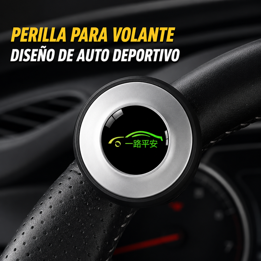 Spinner para Volante – ABS y Metal, Diseño Pata o Auto (2 estilos)