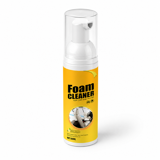 Limpiador de Espuma Multiusos para Interiores de Auto y Hogar (60 ml / 150 ml)