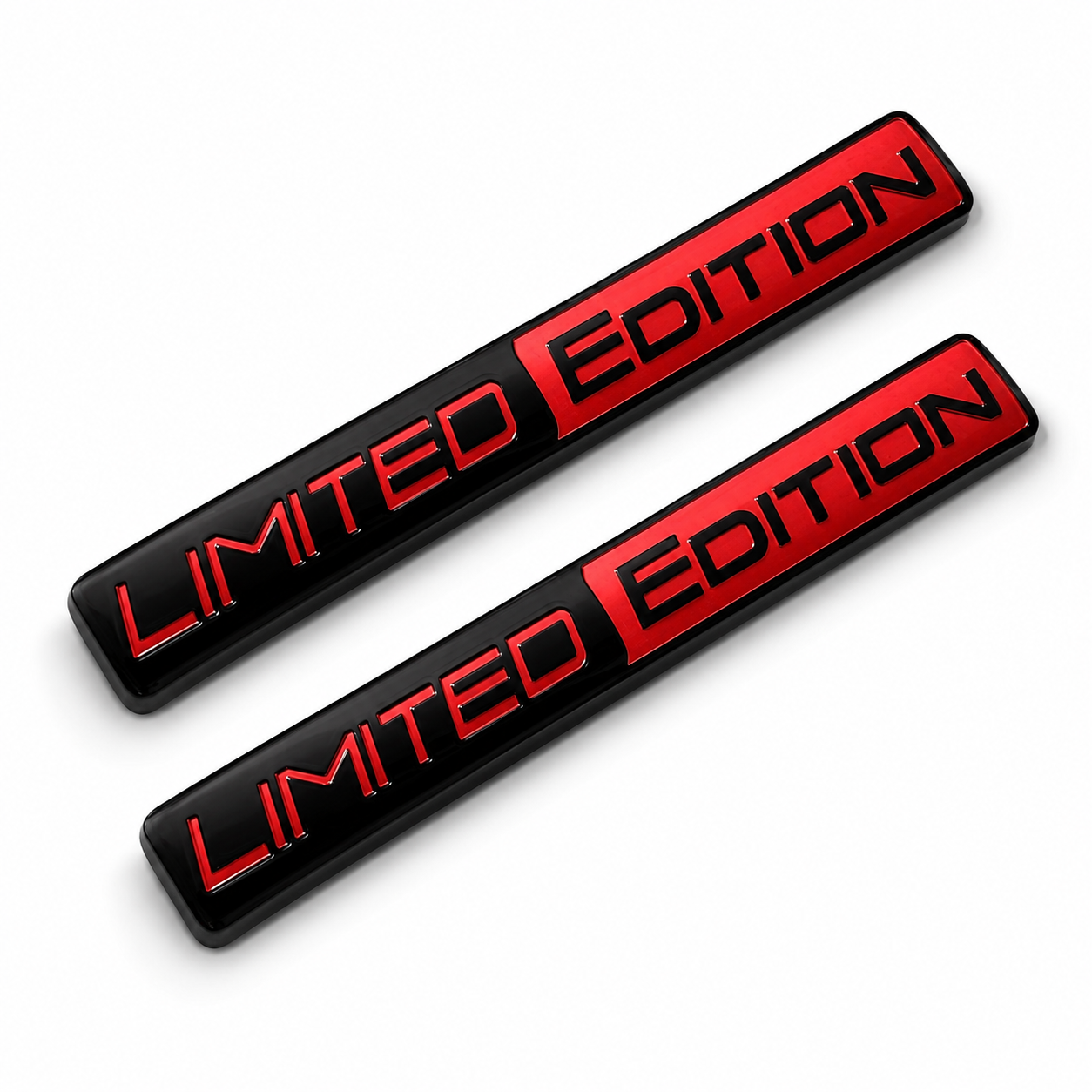 Emblemas Metálicos 3D Racing Sport | 2 Piezas – Universal para Auto y Moto
