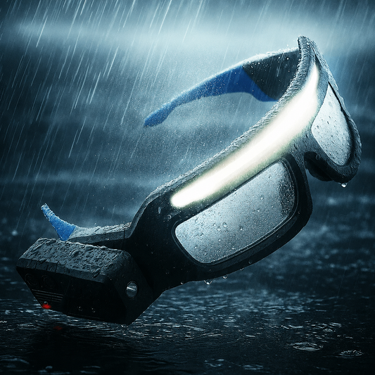 Lentes con Linterna LED Recargable | Sensor de Movimiento y USB-C