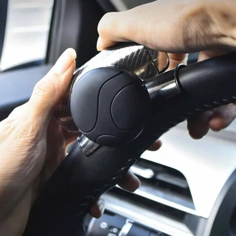 One Hand Steering Wheel Spinner Knob Turning Assist Grip Hand Control Helper Auxiliary Booster for Driving Car Accessories