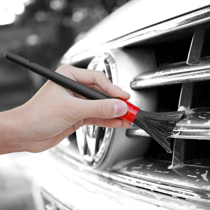 5PCS Car Detailing Brushes Clean Seat Detail Brush Car Wash Slit Brush for Cleaning Car Interior&Exterior
