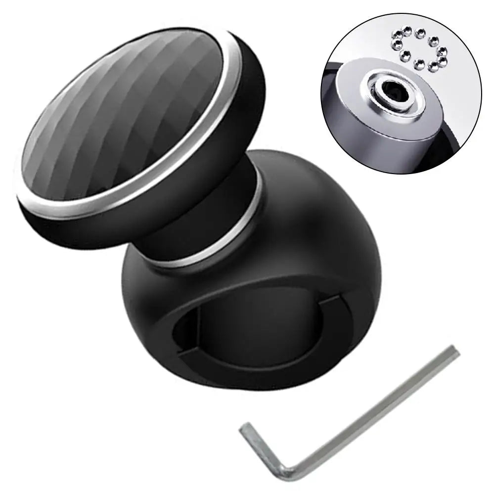 Car Duty anti Slip Steering Wheel Knob Spinner ABS and Premium Fit for Cars Trucks Handle Booster Grip Protective Auxiliary Ball