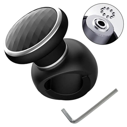 Car Duty anti Slip Steering Wheel Knob Spinner ABS and Premium Fit for Cars Trucks Handle Booster Grip Protective Auxiliary Ball