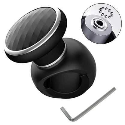 Car Duty anti Slip Steering Wheel Knob Spinner ABS and Premium Fit for Cars Trucks Handle Booster Grip Protective Auxiliary Ball