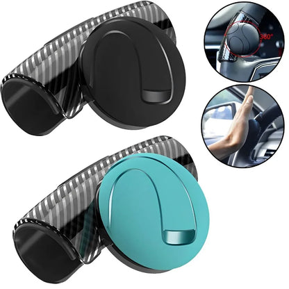 One Hand Steering Wheel Spinner Knob Turning Assist Grip Hand Control Helper Auxiliary Booster for Driving Car Accessories