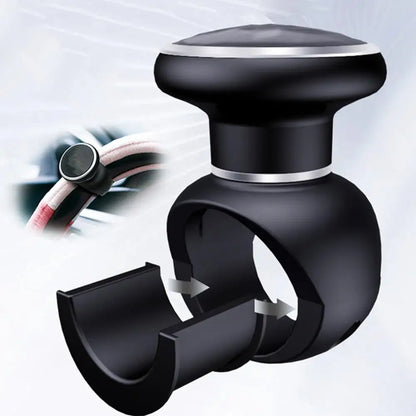 Car Duty anti Slip Steering Wheel Knob Spinner ABS and Premium Fit for Cars Trucks Handle Booster Grip Protective Auxiliary Ball