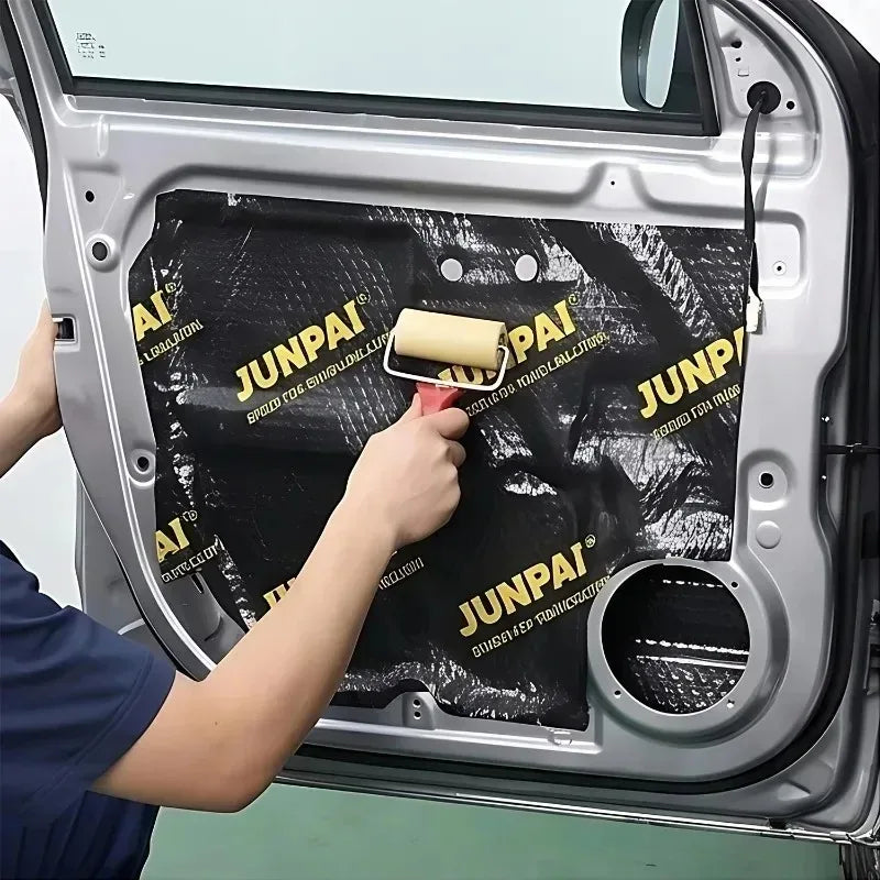 Elf-Adhesive Butyl Rubber Car Sound Deadening Mat for Sedan SUV Pickup RV Hood Dashboard Wheel Well Liner Vibration Dampening