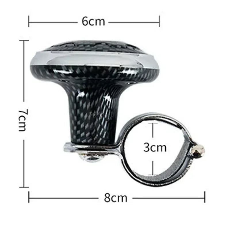 Universal Car Steering Wheel Booster Spinner Knob 360 Degree Rotation Ball Handle for Cars Semi Truck Forklifts Auto Parts