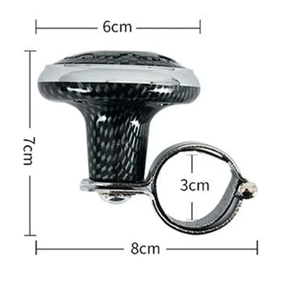 Universal Car Steering Wheel Booster Spinner Knob 360 Degree Rotation Ball Handle for Cars Semi Truck Forklifts Auto Parts
