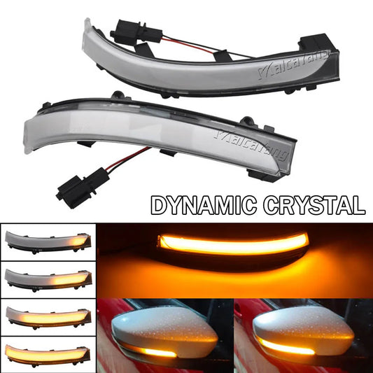 For VW Volkswagen Jetta Mk6 SE 2011 2012 2012 2013 2014 2015 2016 2017 2018 Dynamic Side Mirror LED Sequential Indicator Light
