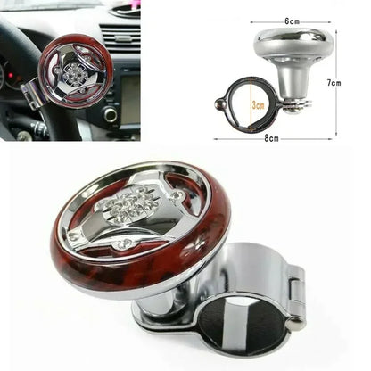 Universal Car Steering Wheel Spinner Knob Ball Power Handle Assister for Car and Truck - Easy Grip Control