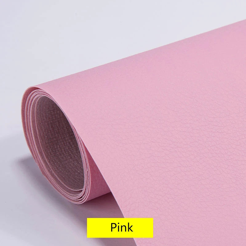 100X137Cm Self Adhesive Leather Repair Tape DIY Black Self-Adhesive Leather Repair Tape Ffor Sofa Repair Patches Sticky