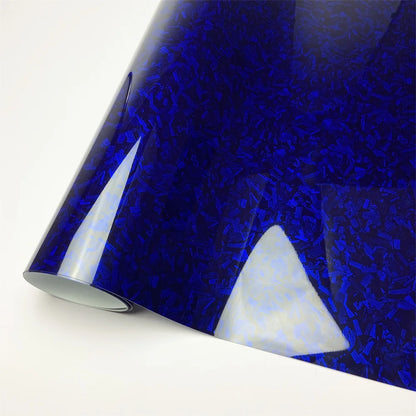 Glossy Laser Forged Carbon Fiber Vinyl Wrap Self Adhesive Car Sticker Waterproof Auto Glossy Vinyl Carbon Film for Car Decal