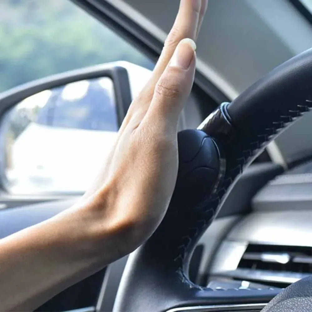One Hand Steering Wheel Spinner Knob Turning Assist Grip Hand Control Helper Auxiliary Booster for Driving Car Accessories