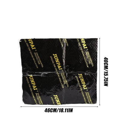 Elf-Adhesive Butyl Rubber Car Sound Deadening Mat for Sedan SUV Pickup RV Hood Dashboard Wheel Well Liner Vibration Dampening